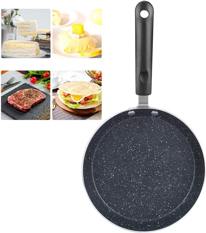 Kurpot Frying Pans, Non stick Frying Pan with Heat Proof Handle for Breakfast, Pancake, Egg, Pizza